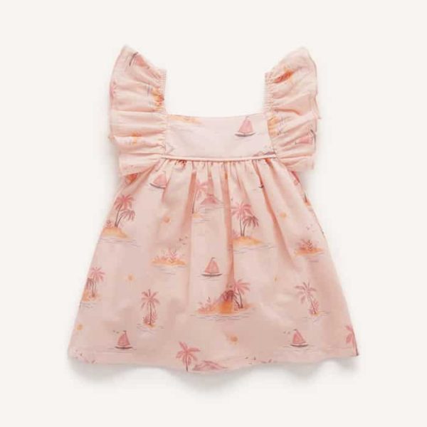 Vestido con volantes